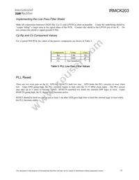 IRMCK203 Datasheet Page 15