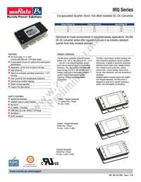 IRQ-24/4.2-T110NVF-C Datasheet Cover