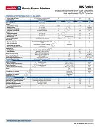 IRS-3.3/15-Q48PF-C Datasheet Page 4