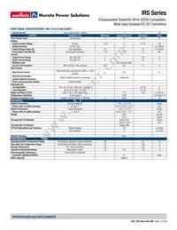 IRS-3.3/15-Q48PF-C Datasheet Page 13