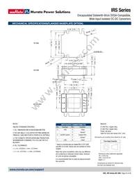 IRS-3.3/15-Q48PF-C Datasheet Page 20