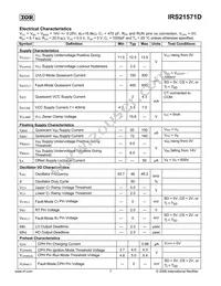 IRS21571DSTRPBF Datasheet Page 7