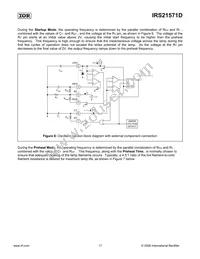 IRS21571DSTRPBF Datasheet Page 17