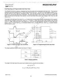 IRS26310DJTRPBF Datasheet Page 22