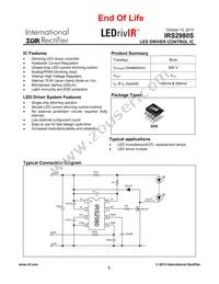 IRS2980SPBF Datasheet Cover