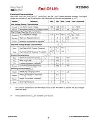 IRS2980SPBF Datasheet Page 7