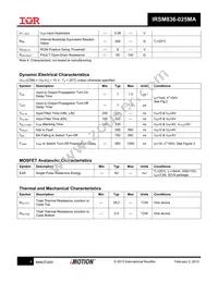 IRSM836-025MATR Datasheet Page 4