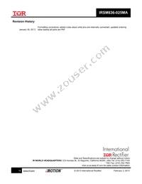 IRSM836-025MATR Datasheet Page 19