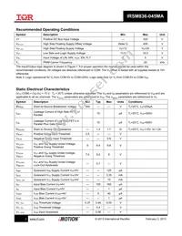 IRSM836-045MATR Datasheet Page 3