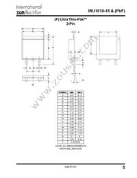 IRU1010-18CYTR Datasheet Page 5