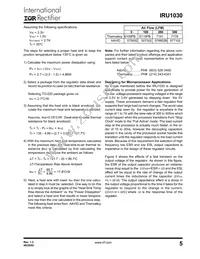 IRU1030CMTR Datasheet Page 5