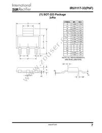 IRU1117-33CYTR Datasheet Page 7