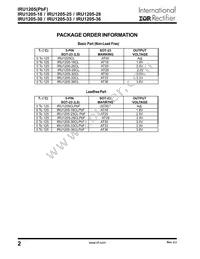 IRU1205-33CLTR Datasheet Page 2