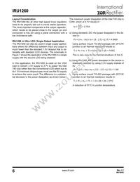 IRU1260CMTR Datasheet Page 6