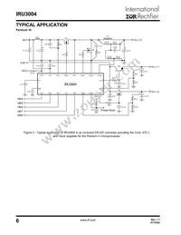 IRU3004CWTR Datasheet Page 6