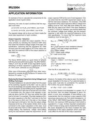 IRU3004CWTR Datasheet Page 10
