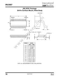 IRU3007CWTR Datasheet Page 16