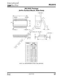 IRU3018CWTR Datasheet Page 17