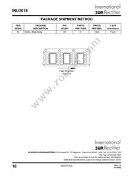 IRU3018CWTR Datasheet Page 18