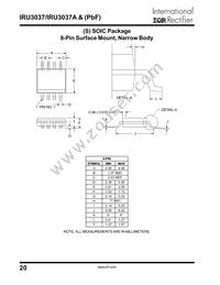 IRU3037ACSTRPBF Datasheet Page 20