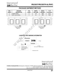 IRU3037ACSTRPBF Datasheet Page 21