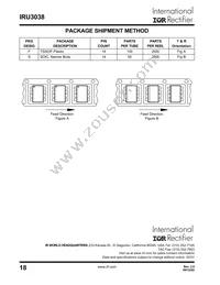 IRU3038CS Datasheet Page 18