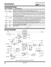 IRU3039CHTR Datasheet Page 4