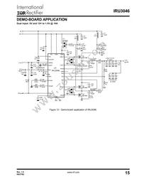 IRU3046CFTR Datasheet Page 15