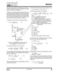 IRU3047CWTR Datasheet Page 9