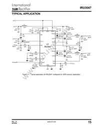 IRU3047CWTR Datasheet Page 15