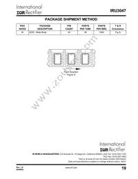 IRU3047CWTR Datasheet Page 19