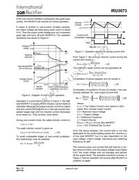 IRU3073CQTR Datasheet Page 7