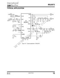 IRU3073CQTR Datasheet Page 15