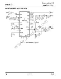 IRU3073CQTR Datasheet Page 16