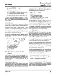 IRU3138CSTRPBF Datasheet Page 8