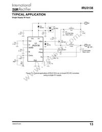 IRU3138CSTRPBF Datasheet Page 13