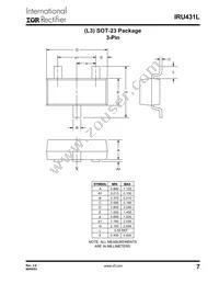 IRU431LCL5TR Datasheet Page 7