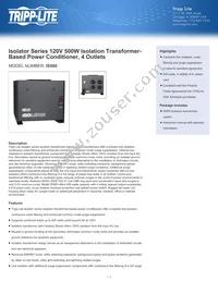 IS-500 Datasheet Cover