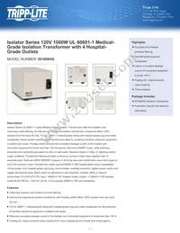 IS1000HG Datasheet Cover