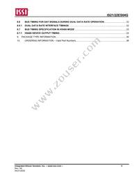 IS21ES04G-JCLI-TR Datasheet Page 5