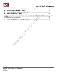 IS21ES08G-JCLI-TR Datasheet Page 5