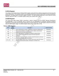 IS21ES08G-JCLI-TR Datasheet Page 21