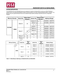 IS25CD010-JNLE-TR Datasheet Page 5