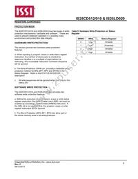 IS25CD010-JNLE-TR Datasheet Page 8