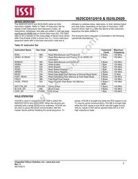 IS25CD010-JNLE-TR Datasheet Page 9