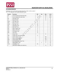 IS25CD010-JNLE-TR Datasheet Page 23