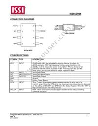 IS25CD025-JNLE-TR Datasheet Page 2