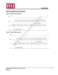 IS25CD025-JNLE-TR Datasheet Page 21