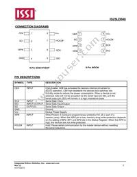 IS25LD040-JVLE-TR Datasheet Page 2