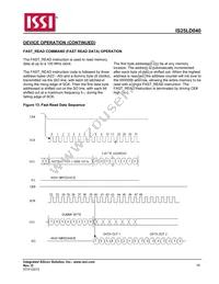 IS25LD040-JVLE-TR Datasheet Page 18